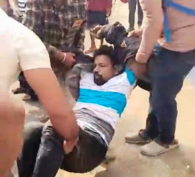 BRIDGE TALU KHASI COUPLE INJURED