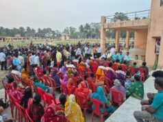 ଚାନ୍ଦବାଲି ମୌଜାରେ ଖାସମାହାଲ ଉଛେଦ ଓ ସ୍ଥିତିବାନ ପଟ୍ଟା ଦାବିରେ ସାଧାରଣ ସଭା