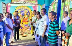 ଭଣ୍ଡାରିପୋଖରୀ ବିଧାୟକଙ୍କ ଶ୍ରୀରାମଚନ୍ଦ୍ର ପୂଜା ମଣ୍ଡପ ପରିଦର୍ଶନ