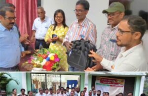 ତହସିଲ କର୍ମଚାରୀଙ୍କୁ ଅବସରକାଳୀନ ସମ୍ବର୍ଦ୍ଧନା,ଅବସର ଜୀବନ ସୁଖମୟ ହେଉ-ତହସିଲଦାର