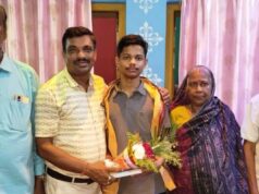 ଭଦ୍ରକ ଜିଲ୍ଲାର +୨ ବିଜ୍ଞାନ ଟପ୍ପର କମଳାକାନ୍ତଙ୍କୁ ସମ୍ବର୍ଦ୍ଧନା