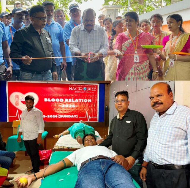 MACROWEB TECHNOLOGY BLOOD DONATION CAMP