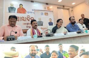 ଭଦ୍ରକରେ ଉପମୁଖ୍ୟମନ୍ତ୍ରୀ ପ୍ରଭାତୀ ପରିଡାଙ୍କ ସାମ୍ବାଦିକ ସମ୍ମିଳନୀ, ଦୁଇ ବର୍ଷର ବିକାଶ ବଖାଣିଲେ