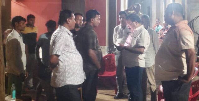 MLA SANJIB MEET PRASANJIT FAMILY