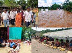 ଭଦ୍ରକ ଜିଲ୍ଲାରେ ବନ୍ୟା ସ୍ଥିତି : ୫ଟି ବ୍ଲକର ୩୨୨ଟି ଗ୍ରାମ ପ୍ରଭାବିତ, ୫୪ ହଜାରରୁ ଅଧିକ ଲୋକ ସୁରକ୍ଷିତ ସ୍ଥାନକୁ ସ୍ଥାନାନ୍ତର, ବନ୍ୟା ପରିସ୍ଥିତି ଓ ଲଗାଣ ବର୍ଷା ଯୋଗୁଁ ଆଜି ଜିଲ୍ଲାର ସମସ୍ତ ବିଦ୍ୟାଳୟ ଓ ଅଙ୍ଗନବାଡି ବନ୍ଦ