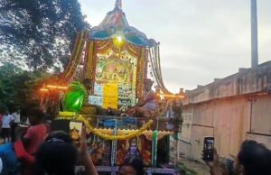 ରାଣୀତାଲରେ ରଥ ପହଂଚିଲା ମାଉସୀ ଘରେ