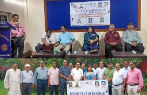 ରୋଟାରୀ କ୍ଲବ୍ ଭଦ୍ରକ ପକ୍ଷରୁ ସେବାମୂଳକ କାର୍ଯ୍ୟକ୍ରମ