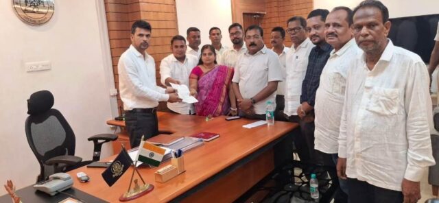 BHANDARIPOKHARI MLA MEMORANDUM TO COLLECTOR