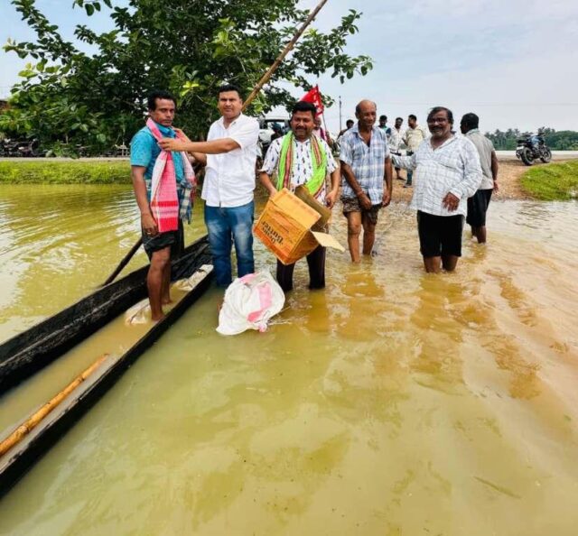 CPIM CHANDBALI RELIEF BANTAN