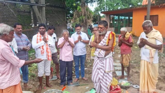 KHAGESWARA MAHADEBA PITHRE BHITI PRASTARA STAPAN