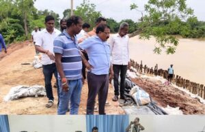 ବନ୍ୟା ସ୍ଥିତି ସମୀକ୍ଷା କଲେ ବିଧାୟକ ସଂଜୀବ ମଲ୍ଲିକ
