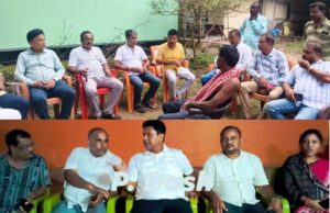 ମୃତକଙ୍କ ଘରେ ବିଜେପି ଓ ବିଜେଡ଼ି ଟିମ