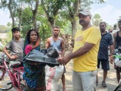 ଭାରତୀୟ ସେନା ସହ ଜଡ଼ିତ ପାହାଡ଼ିଆନ୍ ସ୍ପୋର୍ଟସ୍ ଫାଉଣ୍ଡେସନ୍ ପକ୍ଷରୁ ଧାମନଗର ବନ୍ୟା ପୀଡ଼ିତଙ୍କୁ ରିଲିଫ୍ ବଂଟନ