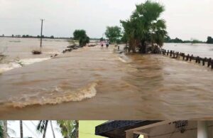 ବୈତରଣୀ ଓ ସାଳନ୍ଦୀ ନଦୀର ବନ୍ୟାସ୍ଥିତି ଗମ୍ଭୀର,ବୋଡକ ନିକଟରେ କୂଳ ଲଙ୍ଘିଲା ବୈତରଣୀ, ଅସ୍ଥାୟୀ ନଦୀବନ୍ଧର ବୁଡିଲା ବାଲା ଭାସିଗଲା ବାଲିବାସ୍ତା