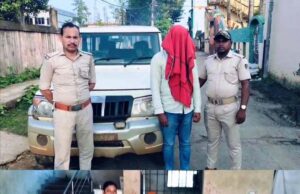 ଦେଶୀ ମଦ ସହ ବୋଲେରୋ ଜବତ,ମହିଳାଙ୍କ ସମେତ ୨ ଗିରଫ
