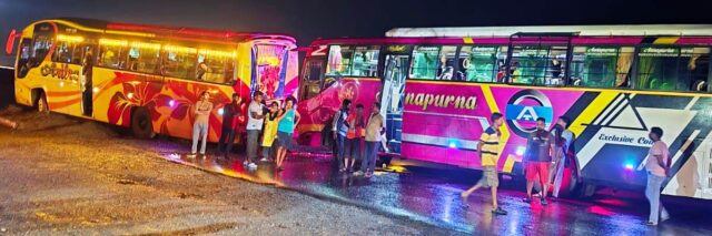 TIRTHAYATRA BUS ACCIDENT, 20 INJURED