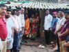 ବଜ୍ରାଘାତ ମୃତକ ପରିିବାରକୁ ସହାୟତା