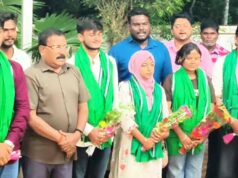 ଛାତ୍ର ସଂସଦ ନିର୍ବାଚନରେ ବିଜୟୀ ବିସିଜେଡି ପ୍ରାର୍ଥିୀଙ୍କୁ ବିଧାୟକଙ୍କ ସମ୍ବର୍ଦ୍ଧନା